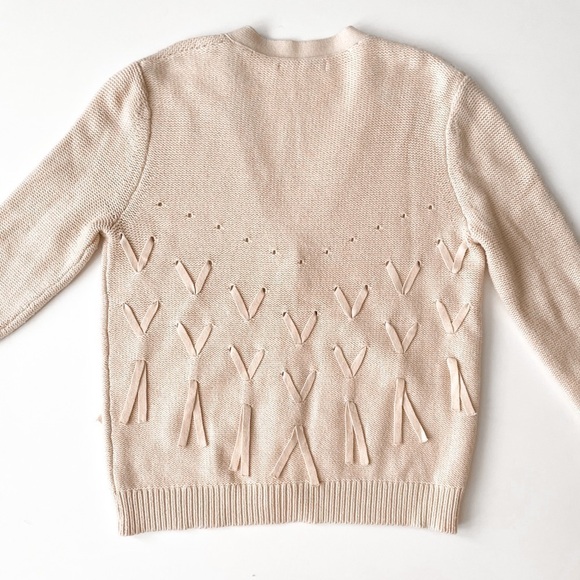 One Grey Day Tassel Weave Cardigan - Picture 8 of 13